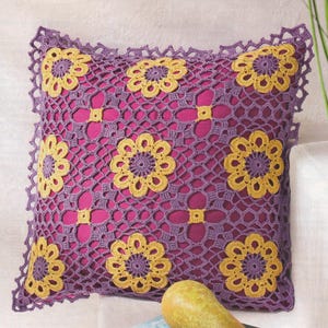 Pattern Filethakeln leicht gemacht 2015_6-07 fillet crochet lace cotton tablecloth runner vintage retro square pillow case patchwork