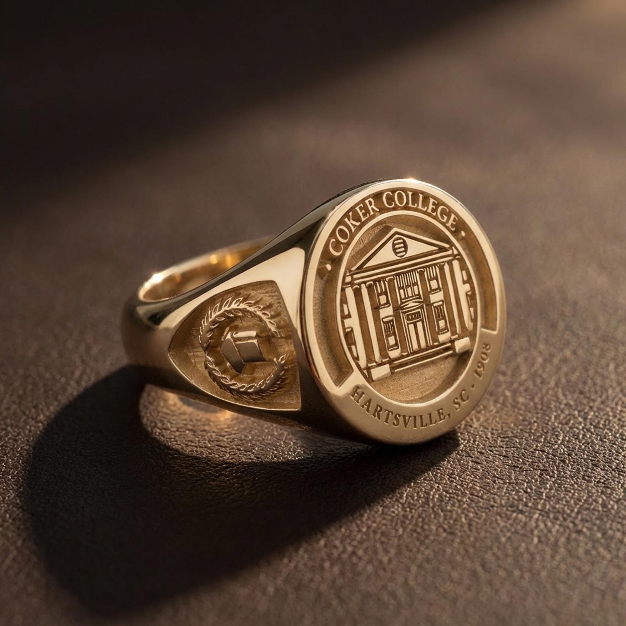 Custom Graduation Rings With Engraving - Etsy