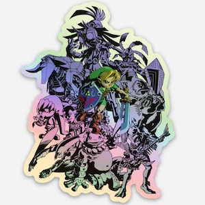 Legend of Zelda Majora&#39;s Mask Sticker