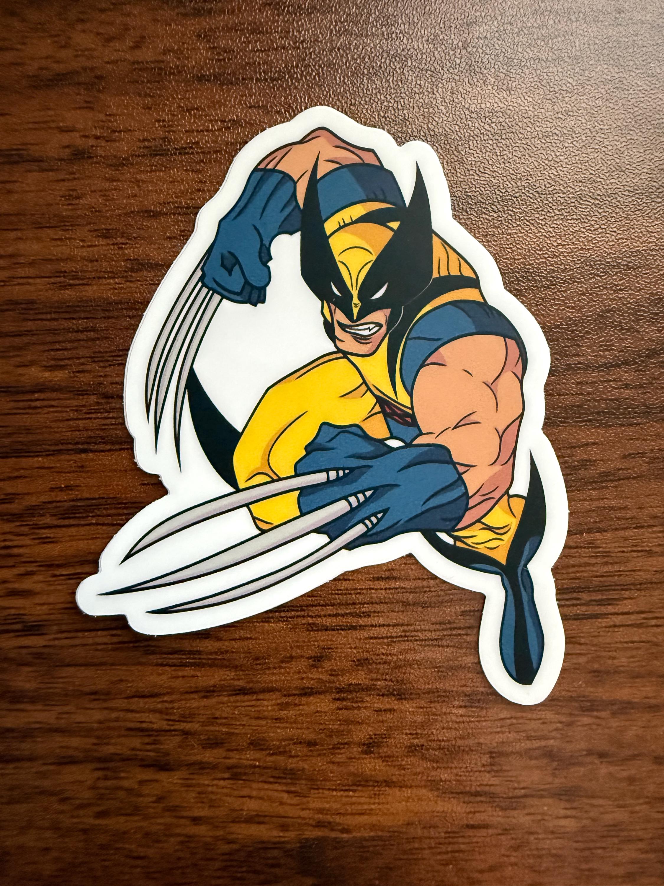 Wolverine Icon Sticker Wolverine Vinyl Sticker - Etsy