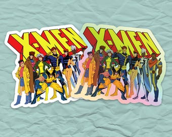 Adesivo da Equipe X-Men