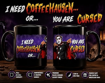 Danhausen - You Are Cursed Coffee Mug 15oz