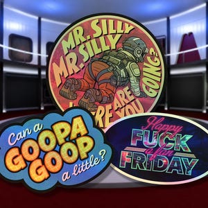 TheBurntPeanut Holographic Stickers
