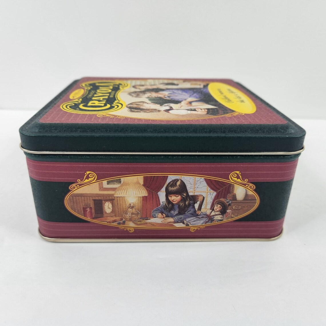 Vintage 1994 Crayola Crayon Tin Collectible Binney & Smith USA