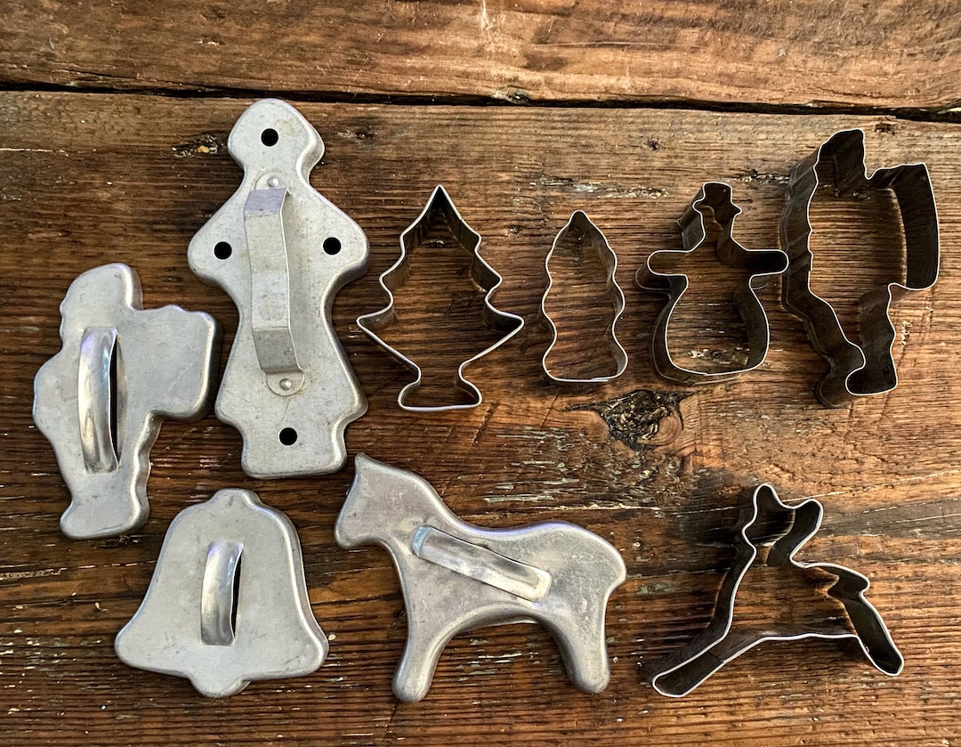 Vintage Christmas Cookie Cutters - Etsy