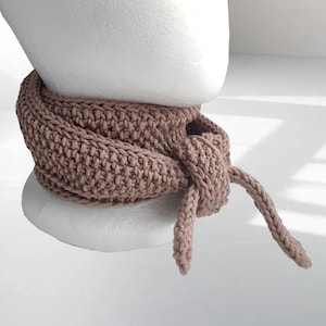 Patrón de tejido de bufanda Sophie en PDF / Variación de puntada texturizada / Patrón de tejido de bufanda para principiantes / Descarga digital