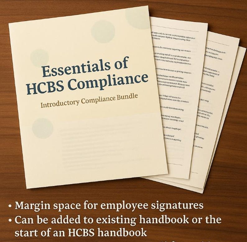 HCBS Starter Kit | Essential Compliance Policies for Residential ...