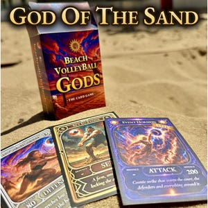 Dieux du volleyball de plage - Le jeu de cartes