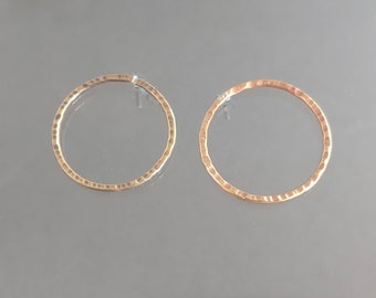 Larger copper or brass hoops