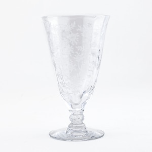 Vintage Fostoria &quot;Chintz&quot; Pattern Juice Glass