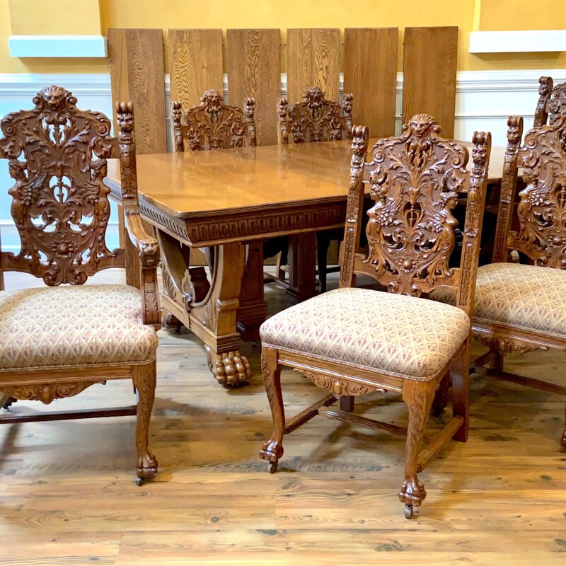 Antique Dining Table - Etsy