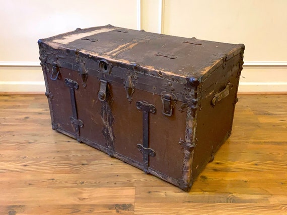 New/Old Steamer Trunk