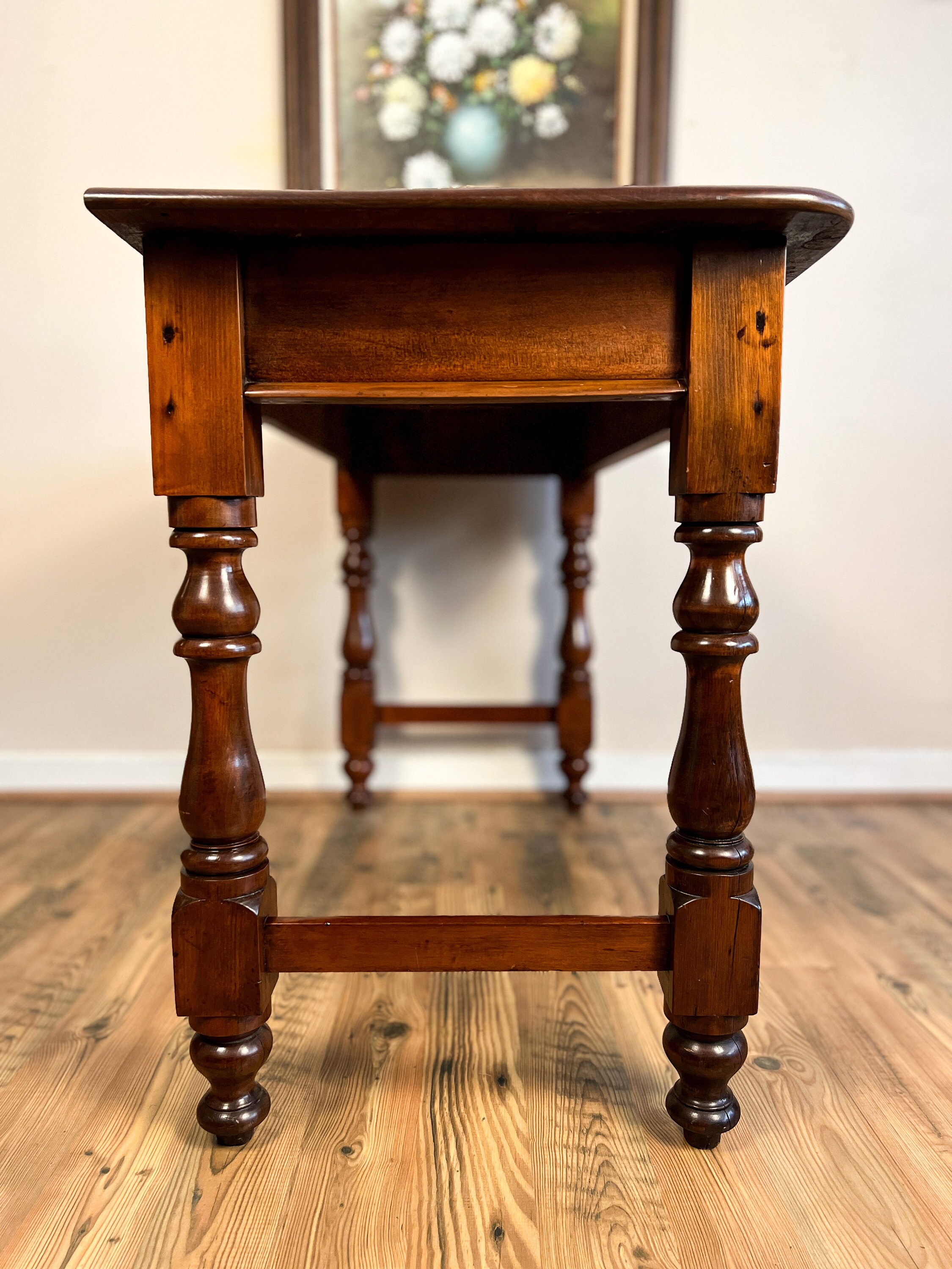 HR709 東海家具 New Mahogany Console Table Homecraft Furniture 48 in. Mahogany Standard Half Moon Wood