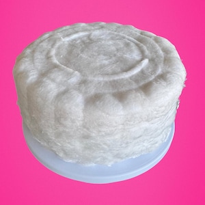 Dye free cotton candy cake 10 inches / No artificial flavors & No artificial dyes