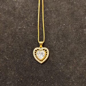 Sand Gold LOVE Pendant Necklace: Minimalist Wedding Jewelry