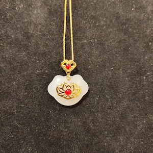 Sand Gold Love Pendant Necklace: Minimalist Wedding Jewelry