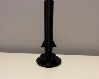 3D Printed Rocket Pencil Holder