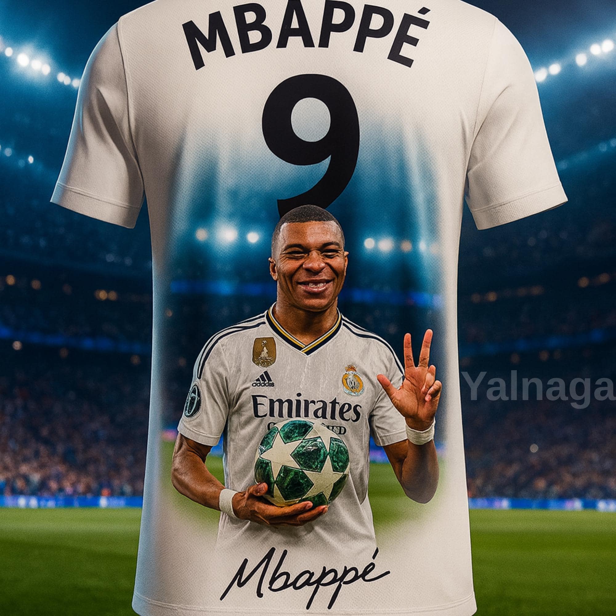 Ronaldo 9 Jersey Real Madrid - Etsy