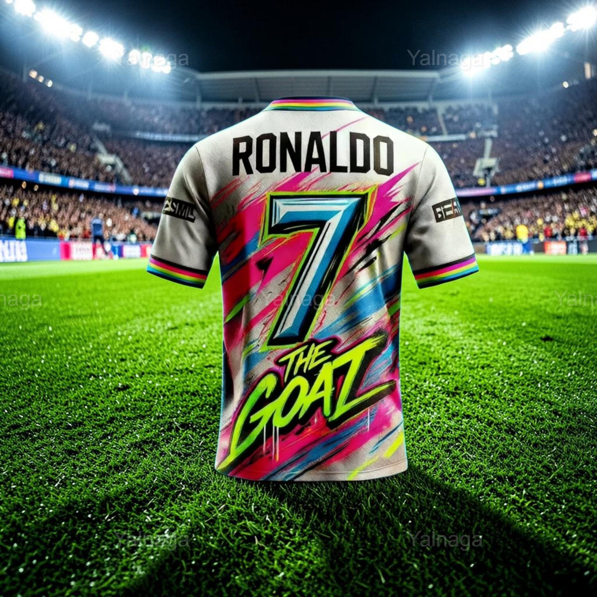 ロナウド #7 ポルトガル代表 キッズサッカーユニフォーム 2024/2025