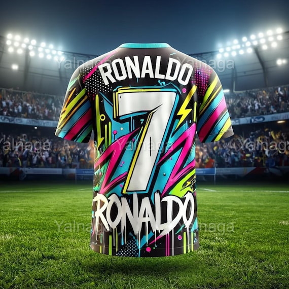 Ronaldo #7 Portugal Kids Soccer Jersey 2024/2025 – Youth Football Shirt for Boys and Girls, Game Day Sports Tee Gift for Soccer Fans
