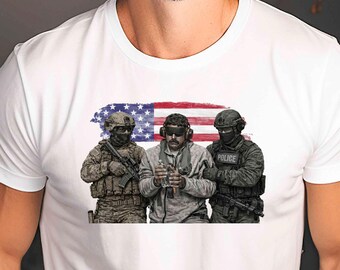 Venezuela Libre Shirt, Captured Live Maduro Graphic Shirt, Venezuelan Freedom Protest Shirt
