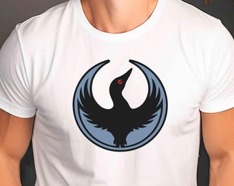 Minnesota Rebel Alliance Shirt, MN State Bird Loon Resistance Shirt, Political Protest Tee, Minnesota Loon Starbird Tee