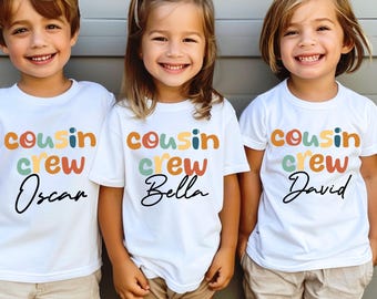 Custom Cousin Crew Shirt, Cousin Reunion Shirt, Family Reunion Shirt, Cousin Gifts, Cousin Crew Shirts, Best Cousin Shirt, Cousin Name Tee