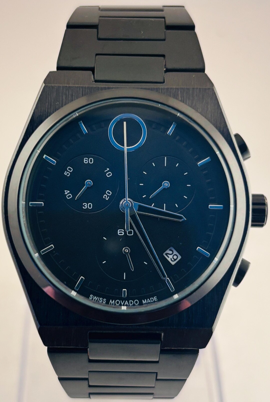 モバード　スイス製　クロノグラフ ヴィンテージ スイス製 モバード クロノグラフ ウォッチ