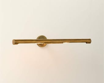 Brass Wall Sconce Light – Modern Vintage Wall Mounted Lighting Fixture