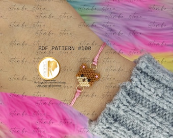 PDF 12 Miyuki-Minitiermuster, Miyuki-Katzen, Miyuki-Teddy, Miyuki-Welpen, Miyuki-Haustiere