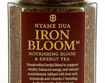 Iron Bloom™ – Herbal Tea for Vitality & Wellness | Iron-Rich Blend |
