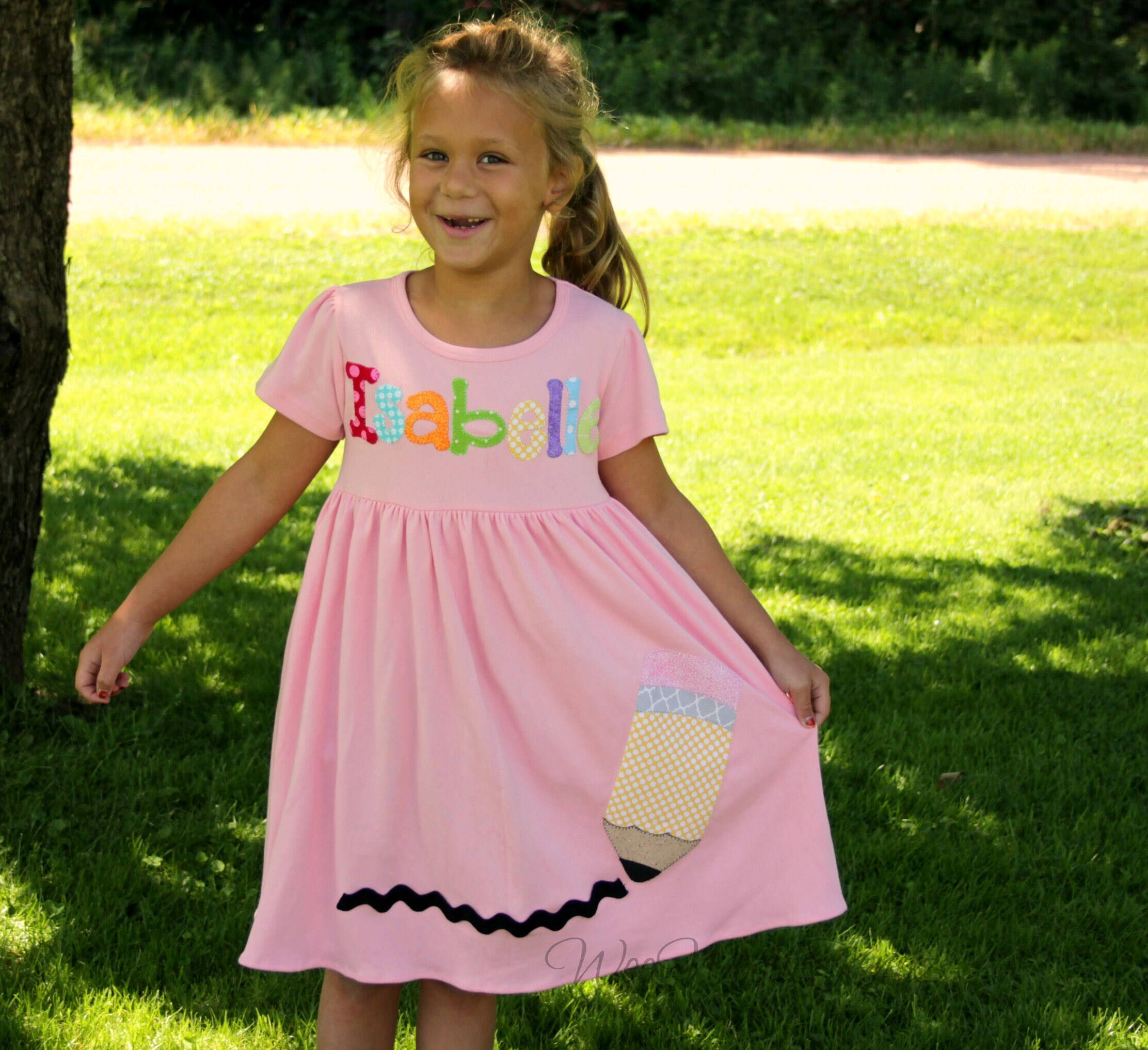 Birthday Dress Personalized Back to School Dress 1st Etsy