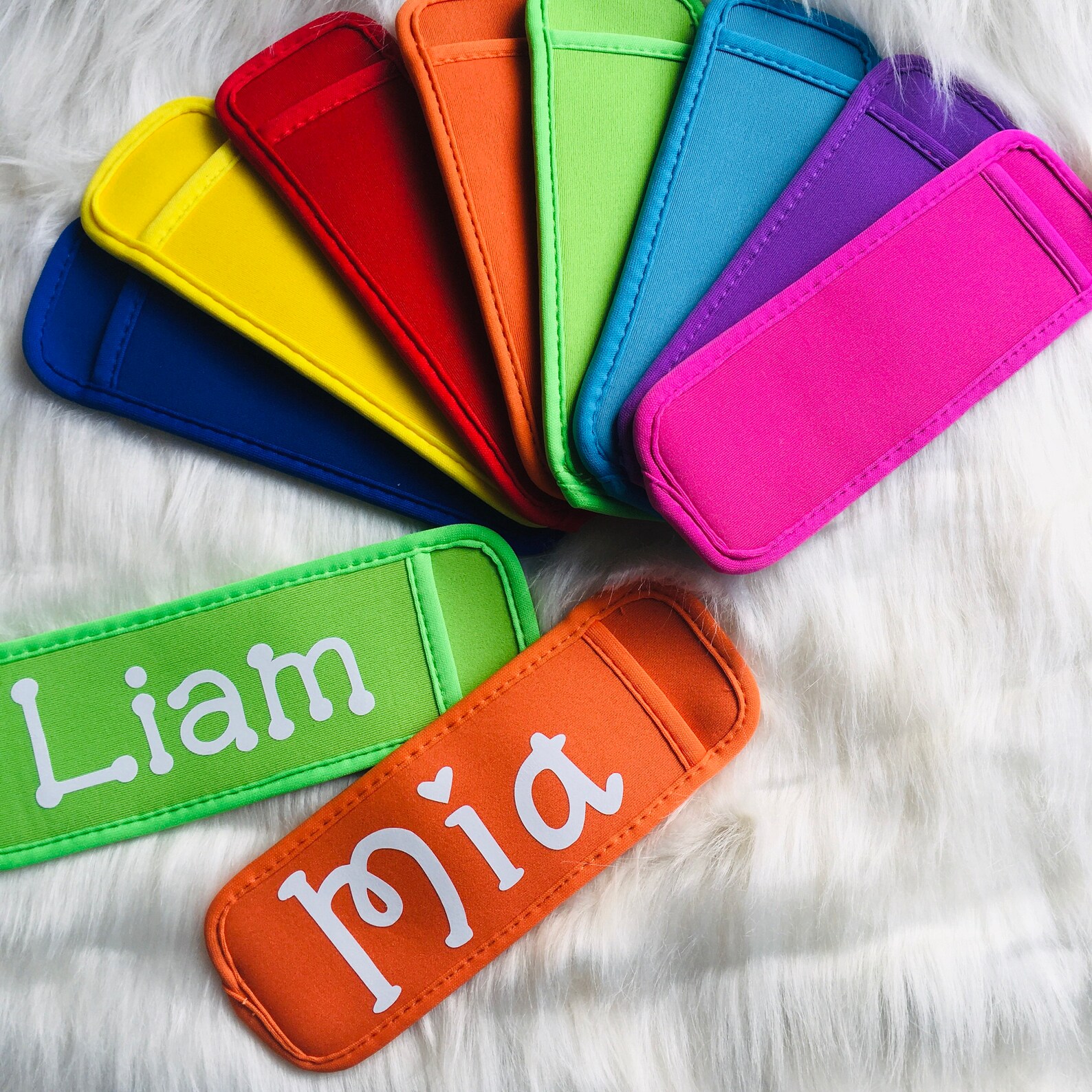 Personalized Beach Towel Gift Set Girls or Boys Popsicle Etsy