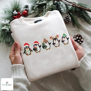 Fashwork Coppia Felpe Girocollo Natale Natalizie Lui E Lei Personalizzabile - PERSONALIZZA Con - Foto 12