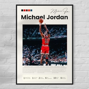 michael jordan poster uk