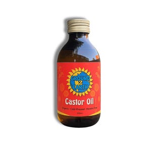 Olio di ricino biologico: olio naturale puro al 100%, spremuto a freddo, non raffinato, per la crescita dei capelli, delle ciglia, della pelle e delle unghie