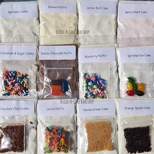 Easy Bake Oven Mixes CAKE & FROSTING Mixes – 18 Cake Frosting Ultimate Easy Bake Mixes - Variety Pack - Kid Bake Set