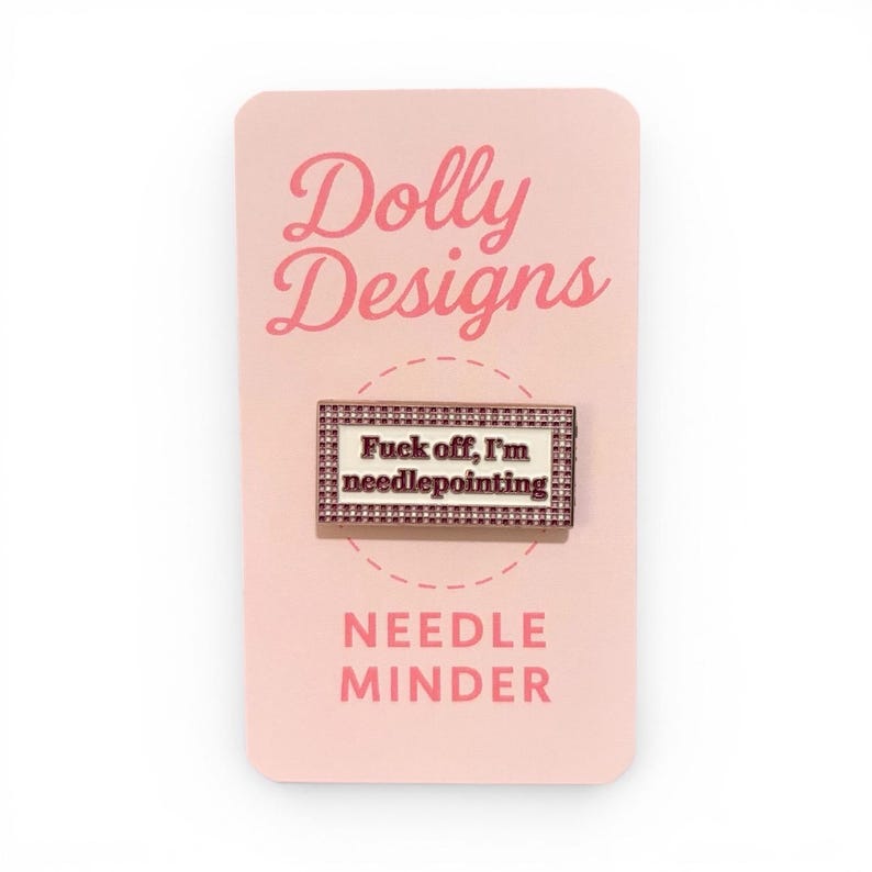 Magnetism Display Lettering Magnetic Needle Minder – F*ck off I’m Needlepointing - Etsy UK