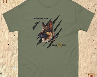 German Shepherd K-9 Military/Law Enforcement T-Shirt