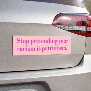 Anti MAGA Bumper Magnet, Anti Trump Bumper Sticker, Anti Trump Bumper Magnet for Car