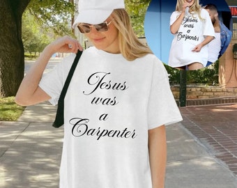 Unisex Jesus was a Carpenter Gildan T-Shirt, Carpenter Coachella 2024 Shirt, Sabrina Fan Shirt, Coachella Music Festival Shirt