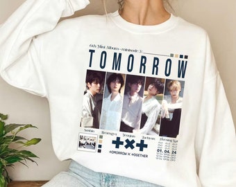 TXT Tomorrow Album Sweatshirt, Tomorrow X Together Minisode 3 Shirt, Miracle Shirt, TXT Tour Shirt, Kpop Txt Merch Yeonjun, Soobin, Taehyun