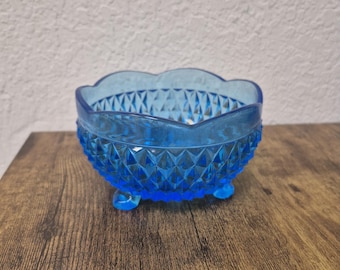 Plato de dulces de vidrio Indiana vintage