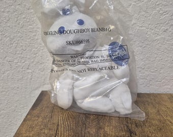 Vintage 90's Pillsbury Doughboy Plush Collectible Toy - Etsy