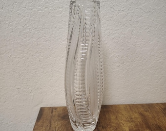 Vaso di cristallo vintage