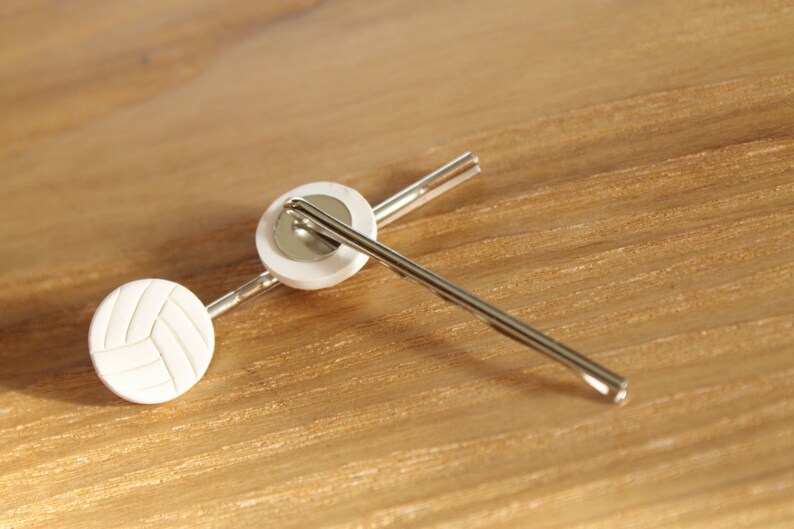 Sporty Girl Bobby Pins... Volleyball Hair Pins Etsy