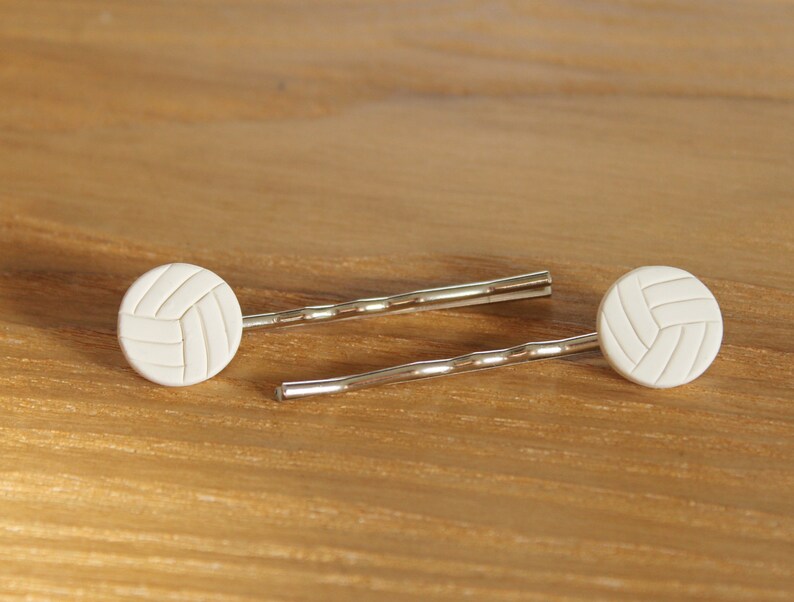 Sporty Girl Bobby Pins... Volleyball Hair Pins Etsy