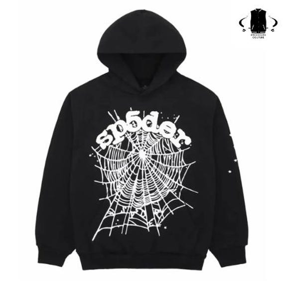 sp5der パーカーSサイズ Sp5der OG Web Hoodie Black – Streetwear Pullover for Men & Women