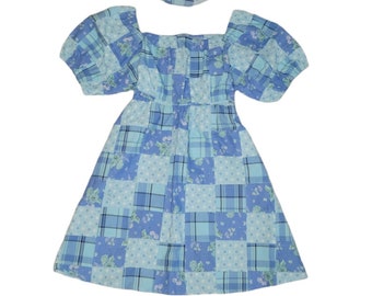 Patchwork Baby doll dress