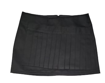pleated skirt , skirt with pleats , crocked pleated skirt , skirt , pleat skirt , black skirt